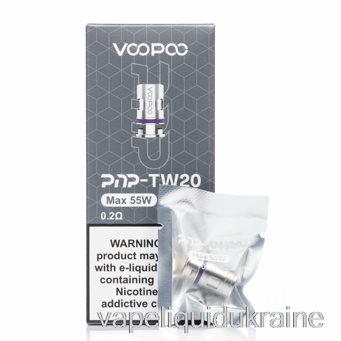 Vape Liquid Ukraine VOOPOO PnP Replacement Coils 0.20ohm PnP-TW20 Mesh Coils